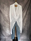 Túnica tencel blanca