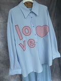 Camisa rayas LOVE