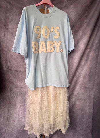 Camiseta 90’S azul