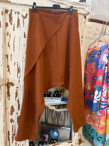 Pantalón pareo Teja