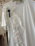 Camiseta oversize flor
