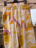Pantalón pareo estampado