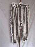 Pantalón rayas verdes
