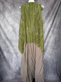 Chaleco rayas verde