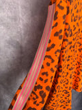 Americana print naranja