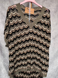 Conjunto “ Missoni “ negro
