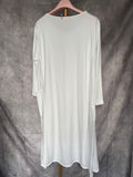 Camiseta larga / Vestido blanco