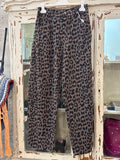 Pantalón animal print taupe