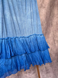 Vestido alargador azul