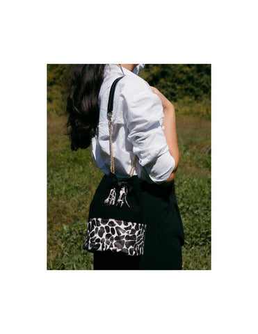 Bolso de piel Twistie Giraffe Bloom