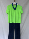 Camiseta verde flúor