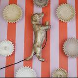 Lámpara Perro Dorado