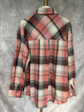 Camisa cuadros con pedrería