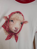 Camiseta oveja roja