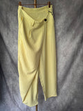 Pantalón pareo rayas amarillo