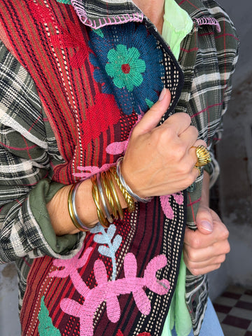 Chaqueta Bordada