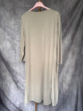 Camiseta larga / Vestido beige