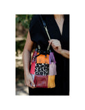 Bolso de piel Maxi Giraffe Bloom