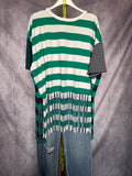 Camiseta flecos