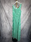 Vestido rayas verdes