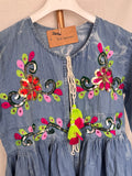 Chaqueta vaquera bordados