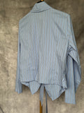 Camisa azul rayas