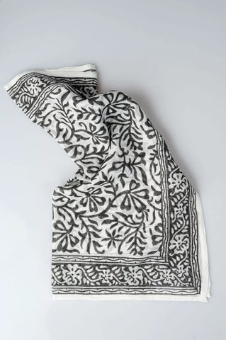 Pañuelo algodón negro