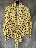 Camisa lunares amarilla