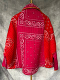 Cazadora Bandana Fucsia