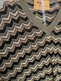 Conjunto “ Missoni “ negro