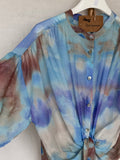 Blusa Tie Dye anudada