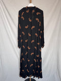 Vestido cachemira Camel