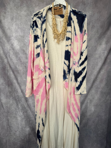 Chaqueta punto Tie - dye