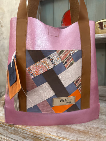 Bolso de piel Tote