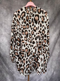Camisa animal print blanca