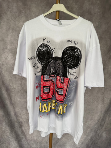 Camiseta Mikey blanca