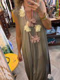 Vestido viscosa