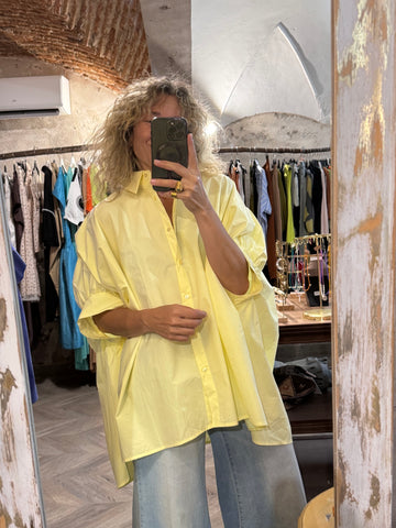 Camisa Oversize amarilla