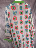 Kimono bordado largo