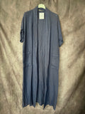 Kimono lino azul vaquero