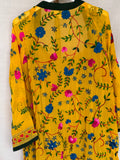 Kimono bordado largo