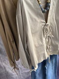 Camisa/ Sobrecamisa Lazos camel