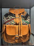 Mochila Piel Kilim