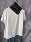 Camiseta pañuelo negro
