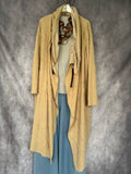 Abrigo punto beige