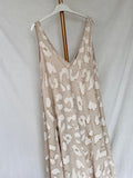 Vestido lino print