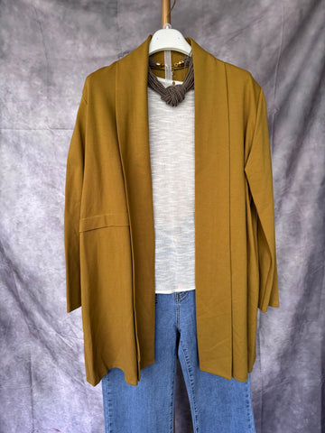 Chaqueta mostaza
