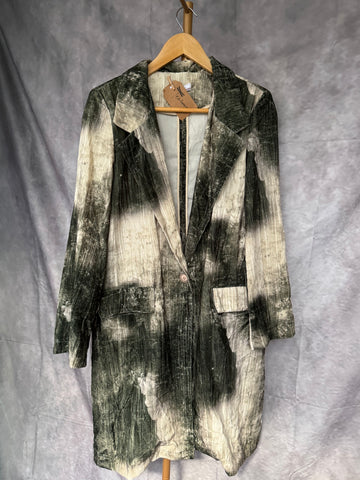 Levita terciopelo verde