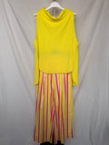Pantalón rayas amarillas