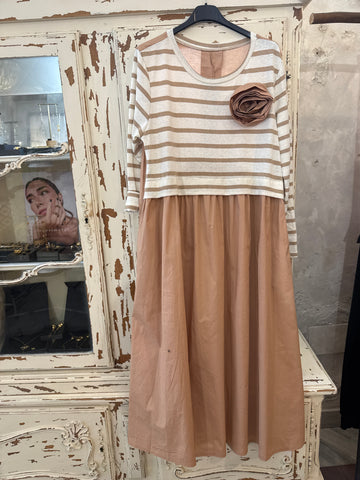 Vestido punto Flor